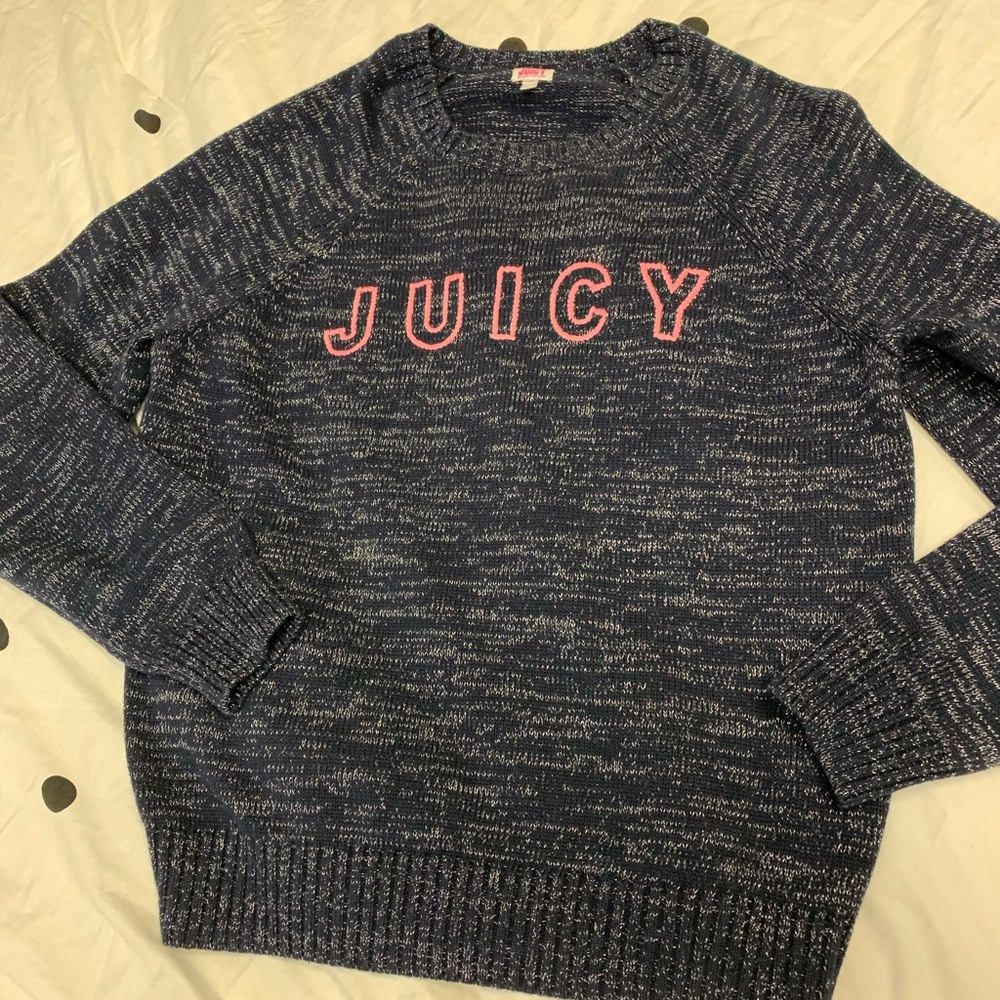 Juicy Couture sweater navy blue